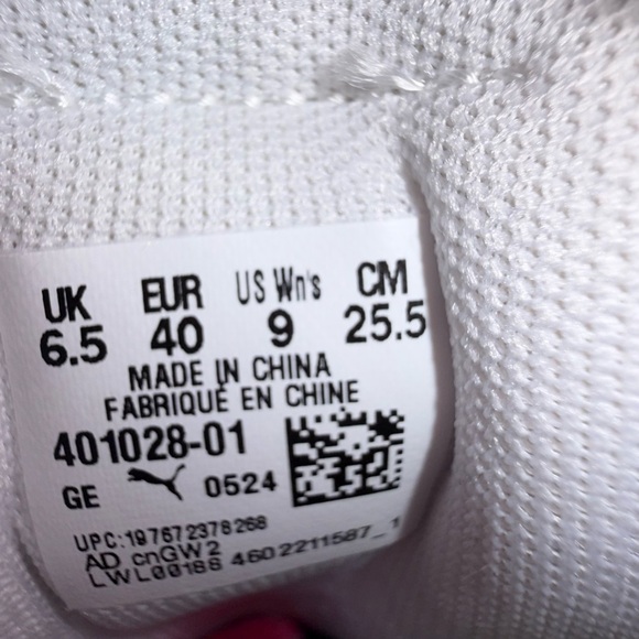 Puma Carina Street Watercolor Women’s Sneakers - Size 9 - Style 401028-01 NWOB - Picture 10 of 10